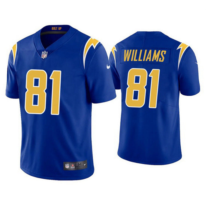 Men's Los Angeles Chargers Mike Williams Vapor Jersey - Royal